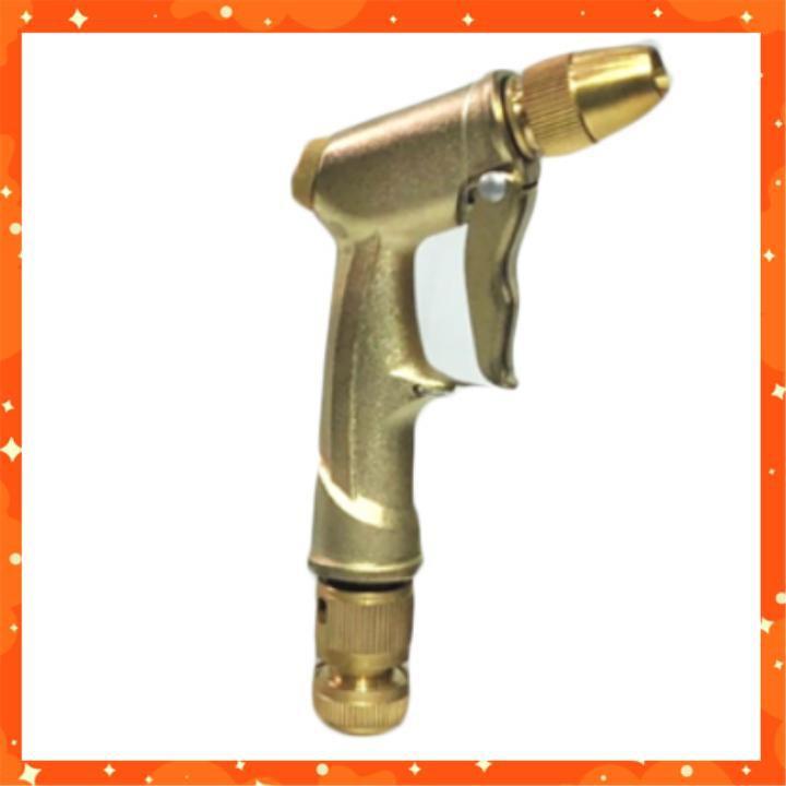 Bộ dây vòi xịt nước rửa xe, tưới cây . tăng áp 3 lần, loại 7m, 10m 206701-1 đầu đồng,cút đồng+ tặng đai