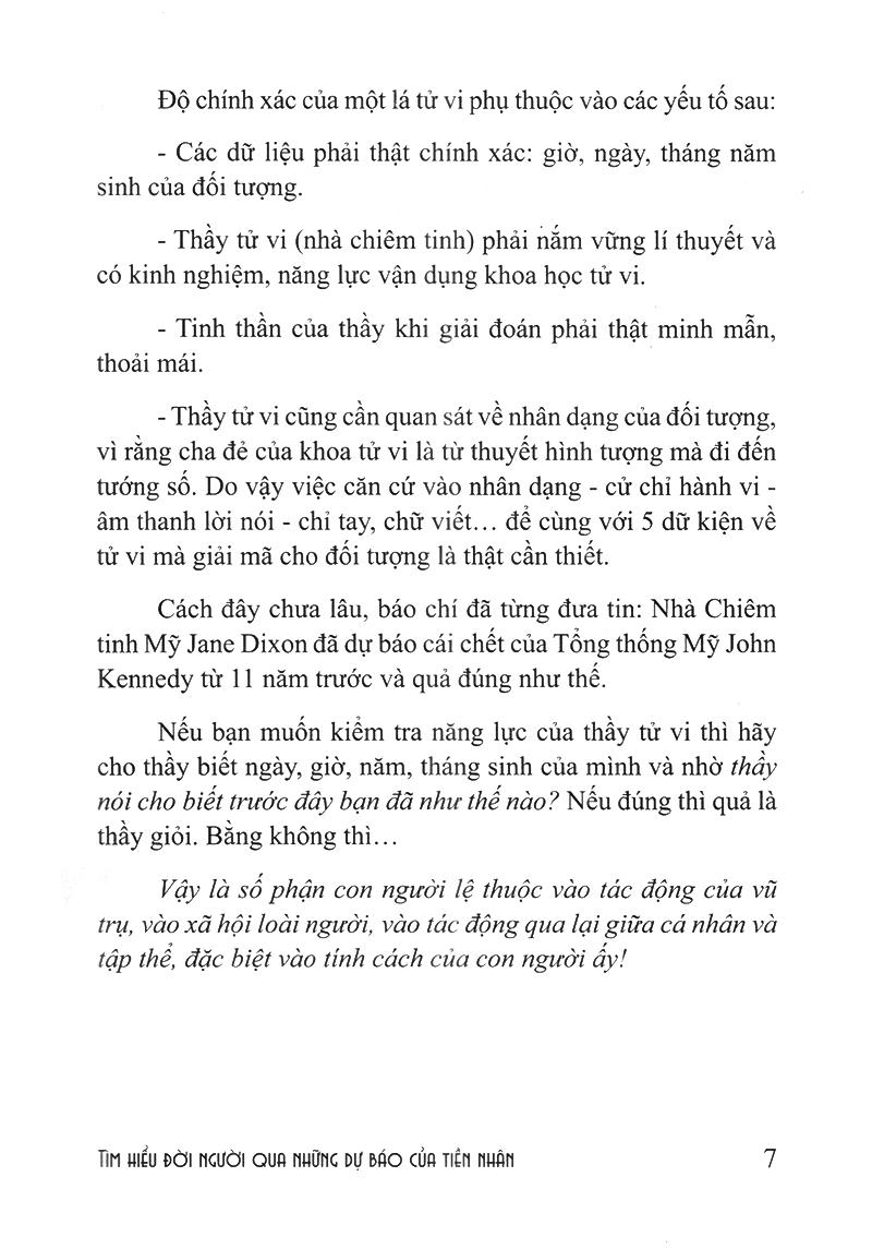 Sách Tìm Hiểu Đời Người Qua Những Dự Báo Của Tiền Nhân