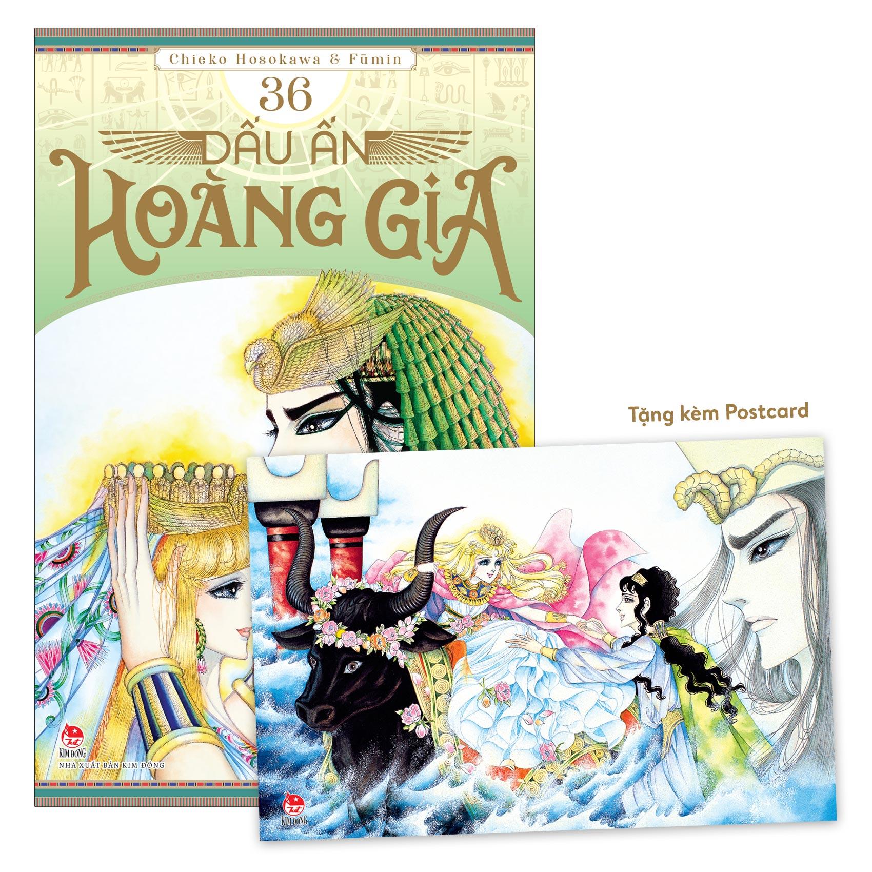 Sách - Dấu Ấn Hoàng Gia - Tập 36 - Tặng Kèm Postcard