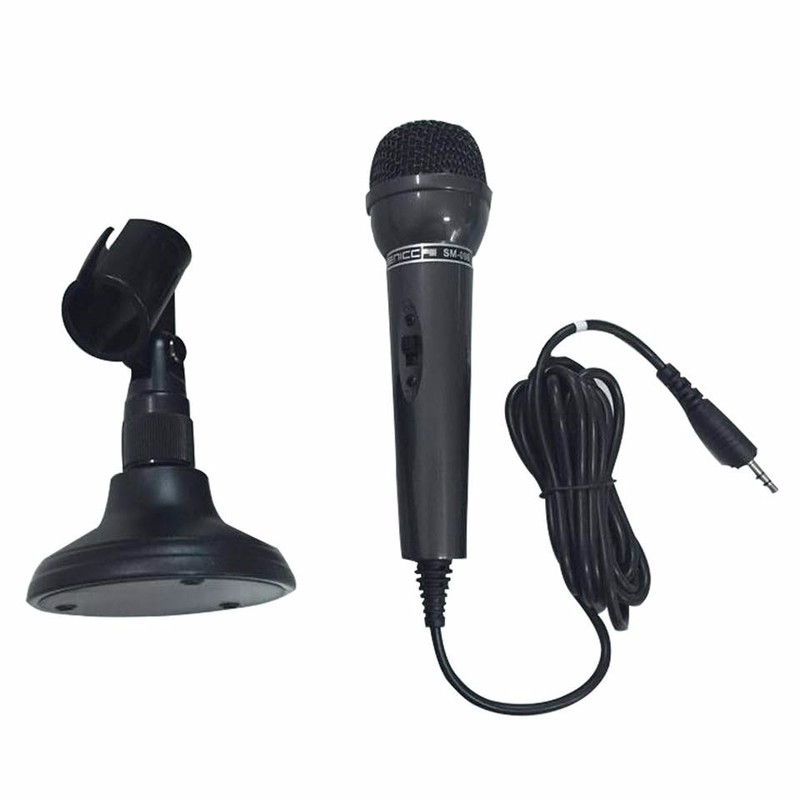 MICRO THU ÂM, CHAT VOICE,  HÁT KARAOKE CHO MÁY TÍNH SENICC 098 CHÂN ĐỨNG CÓ THỂ CẦM TAY - HÀNG CHÍNH HÃNG