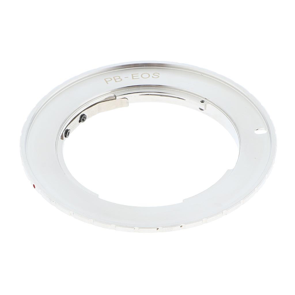 3rd AF Confirm Adapter For Praktica PB To for Canon EOS 7D 70D 5D 50D 60D 600D -Silver