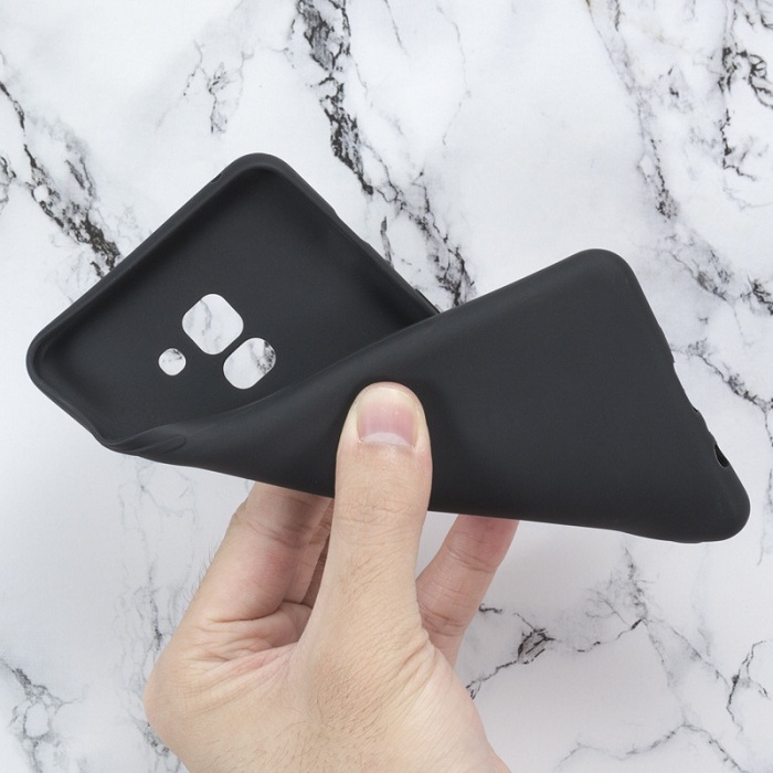 Ốp lưng silicon màu siêu mỏng dành cho SamSung Galaxy A8 Plus