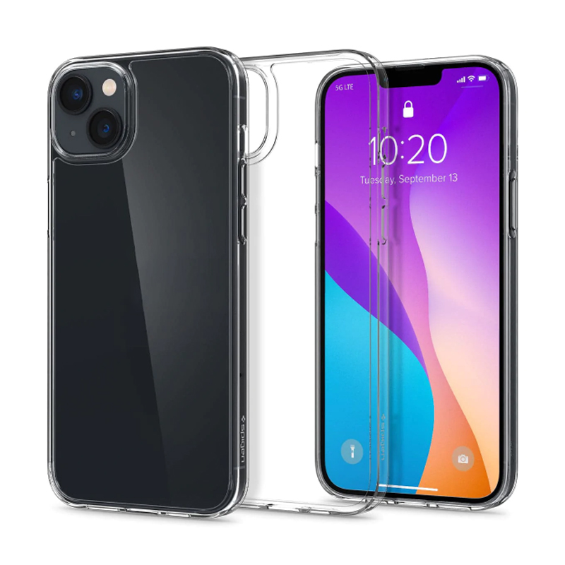 Ốp lưng Spigen dành cho iPhone 14/13 Liquid Crystal Clear - Hàng chính hãng