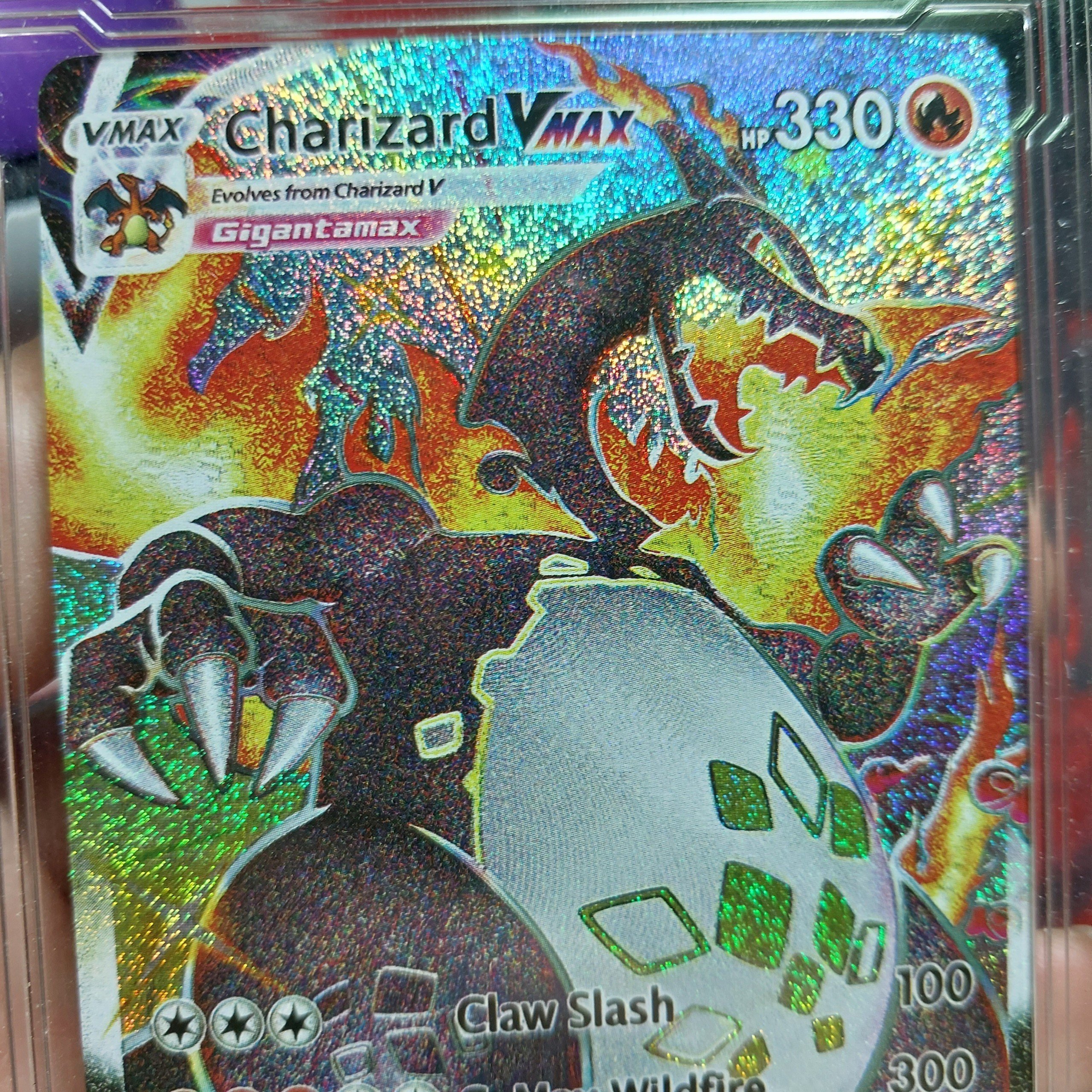 [LIM SSR VMAX]Thẻ bài Pokemon Charizard 308 190 hắc hỏa long shiny 1459 d37 10