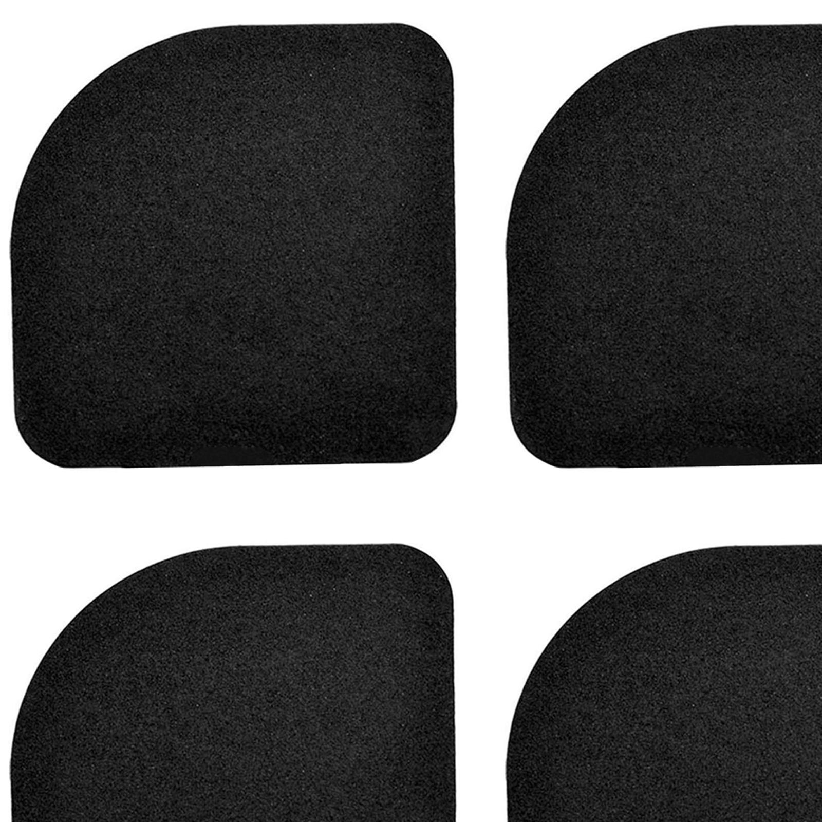 4 Pieces Anti Vibration Pads EVA Anti Slip Stand Protector Universal Washing Machine Feet Pad Foot Pads for Laundry Room Furniture Fridge