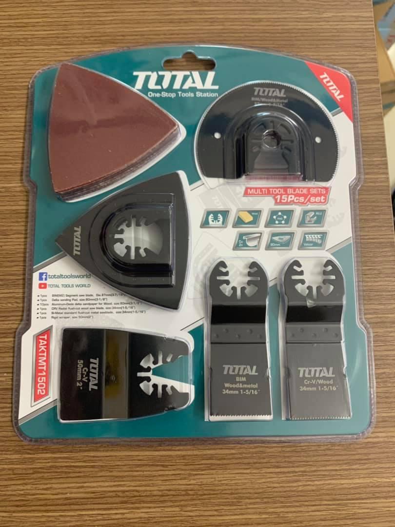 BỘ LƯỠI MÁY CẮT RUNG ĐA NĂNG TOTAL TAKTMT1502 - HÀNG CHÍNH HÃNG
