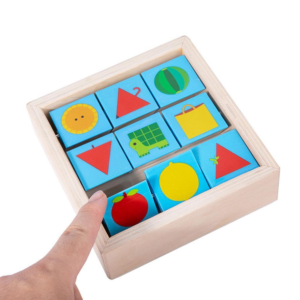 Game Building Blocks Toy Rotating for Kids Children