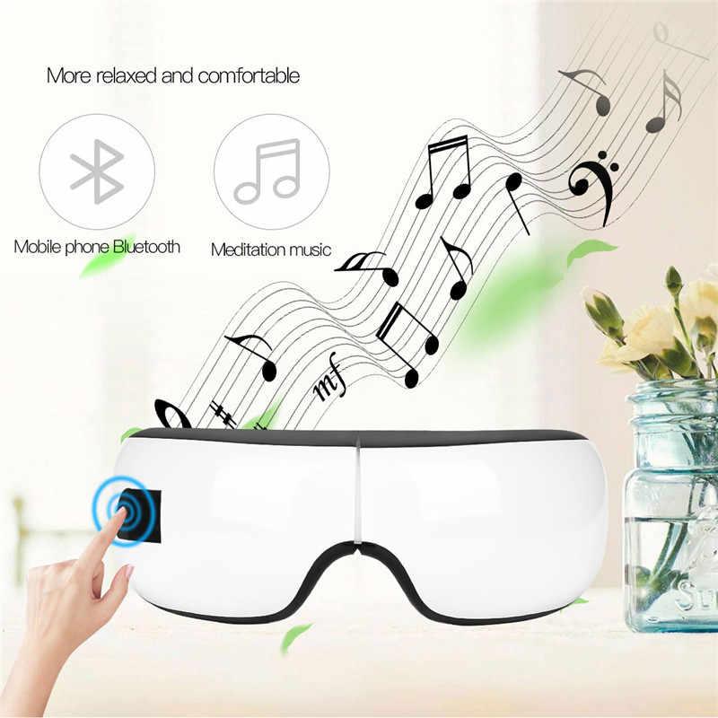 Máy massage mắt tích hợp Bluetooth nghe nhạc thư giãn MD043W - Hàng Chất Lượng