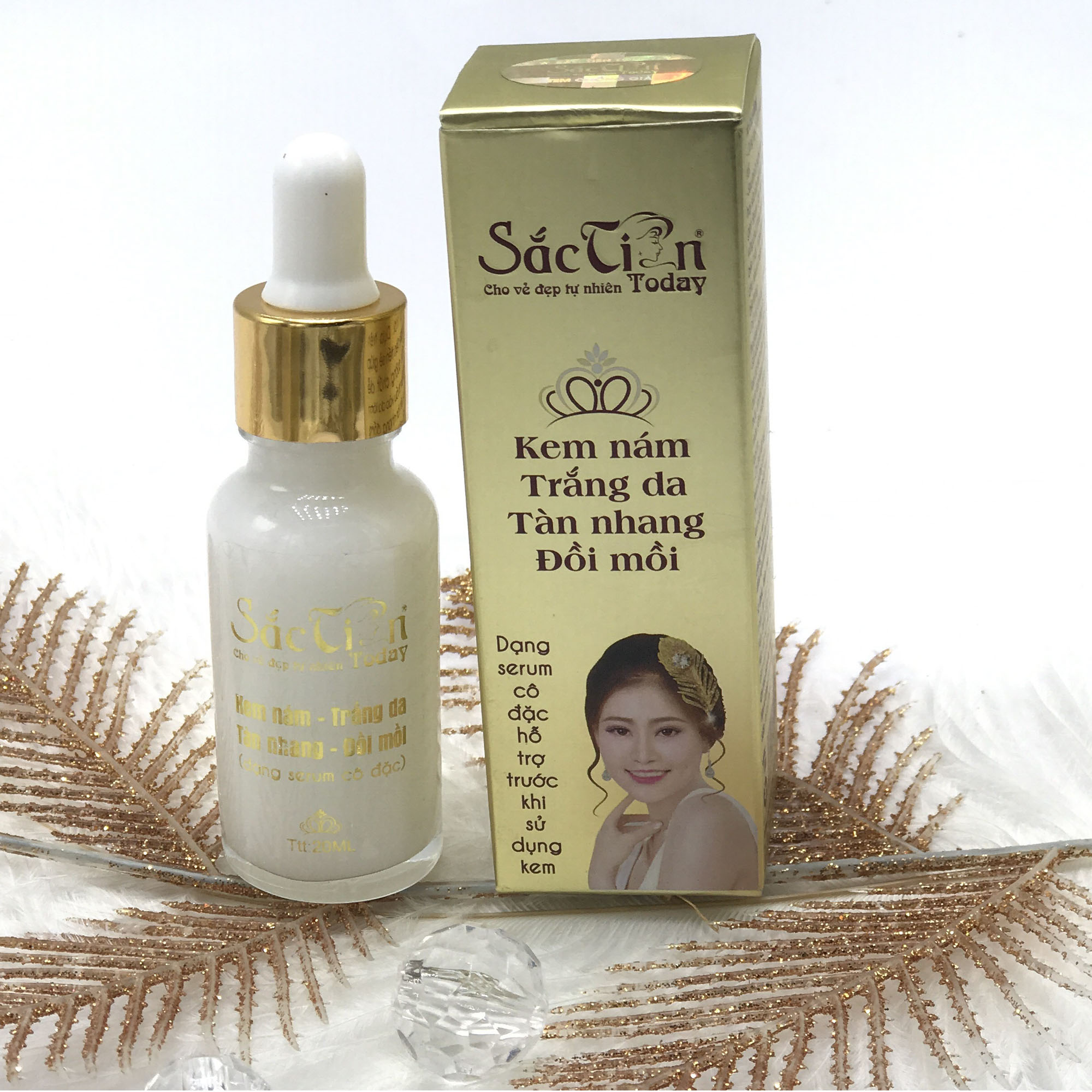 Kem Nám Trắng Da Tàn Nhang Đồi Mồi Sắc Tiên Today (Serum cô đặc)