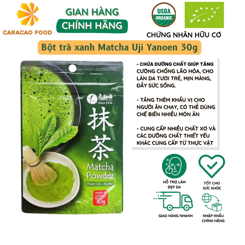 Bột trà xanh Matcha Uji Yanoen 30g