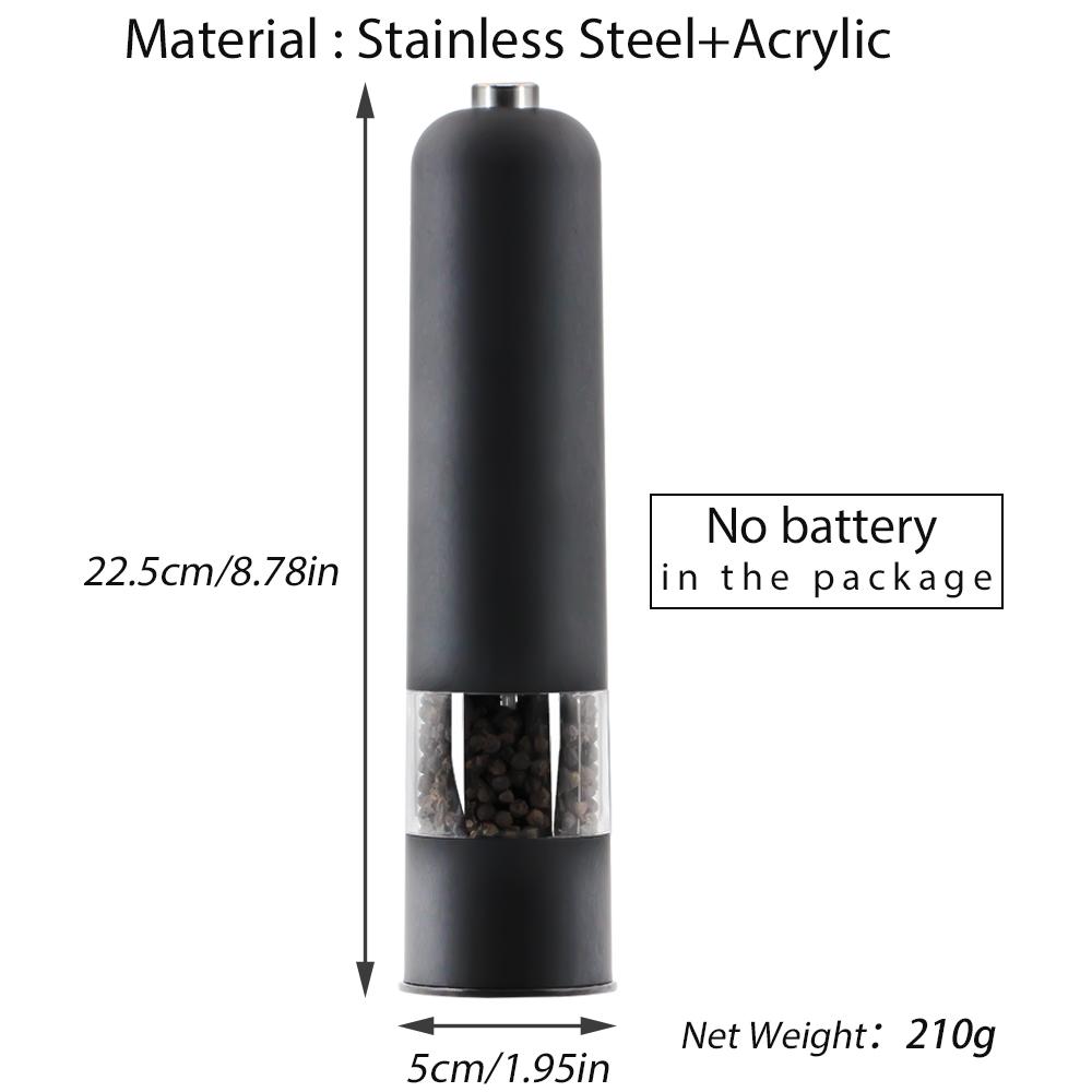 2 Trong 1 Máy Xay Tiêu Inox Gia Vị Muối Cối Xay Tiêu Cao Cấp Muối Sấy Thảo Mộc Máy Xay Cối Xay Gia Vị Phụ Kiện Nhà Bếp