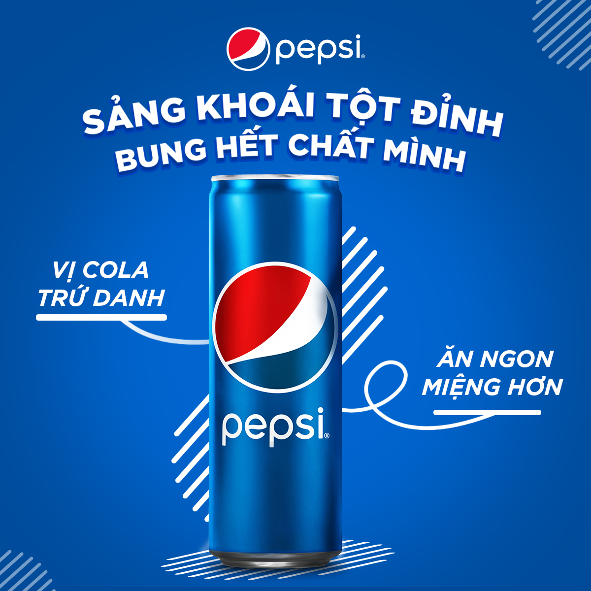 Thùng 24 Lon Nước Ngọt Có Gaz Pepsi Lon Vàng (320ml/lon) - Phiên Bản Giới Hạn