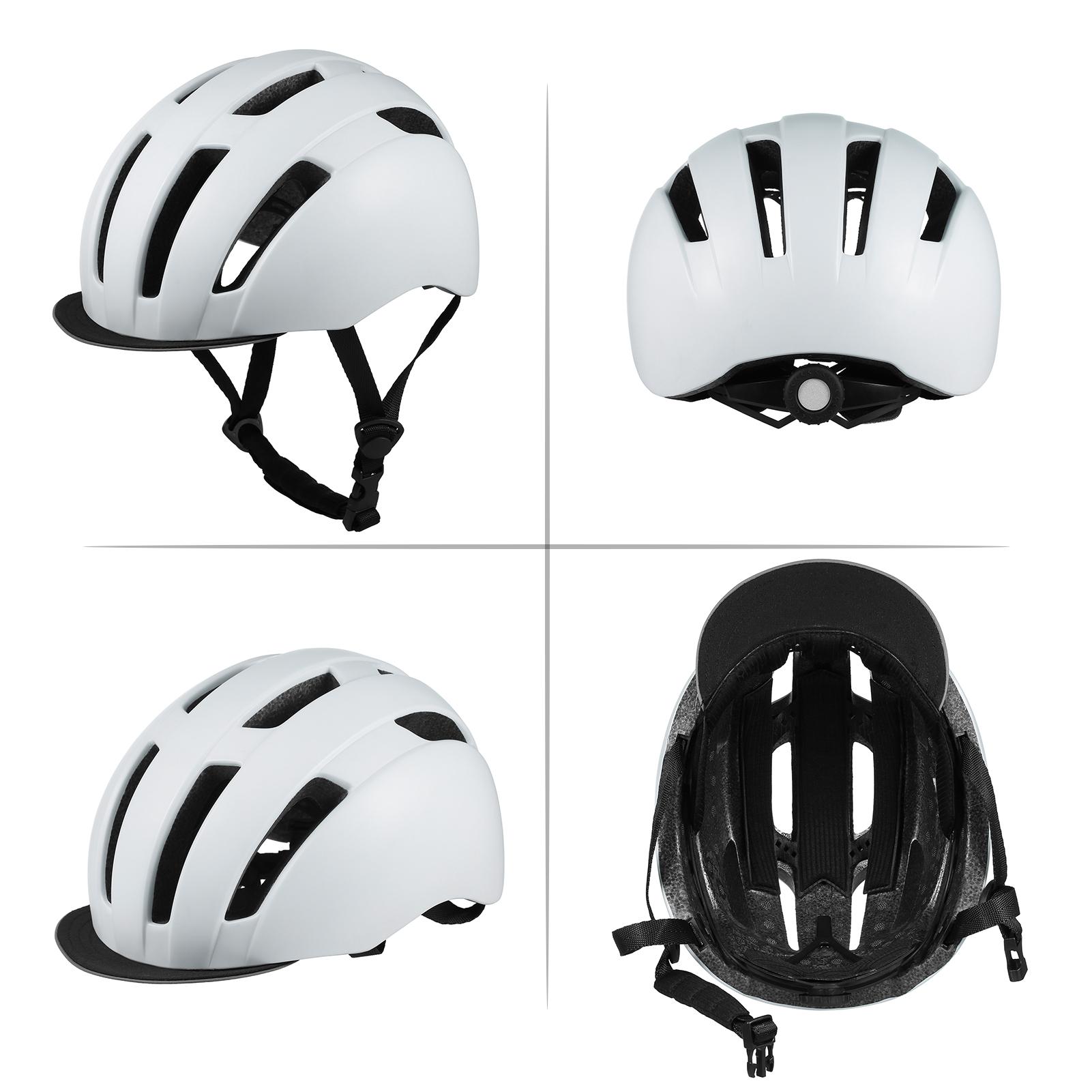 Mũ bảo hiểm xe đạp có mũ có thể tháo rời kiểu kính che mặt Nam nữ Mũ bảo hiểm xe đạp thoáng khí