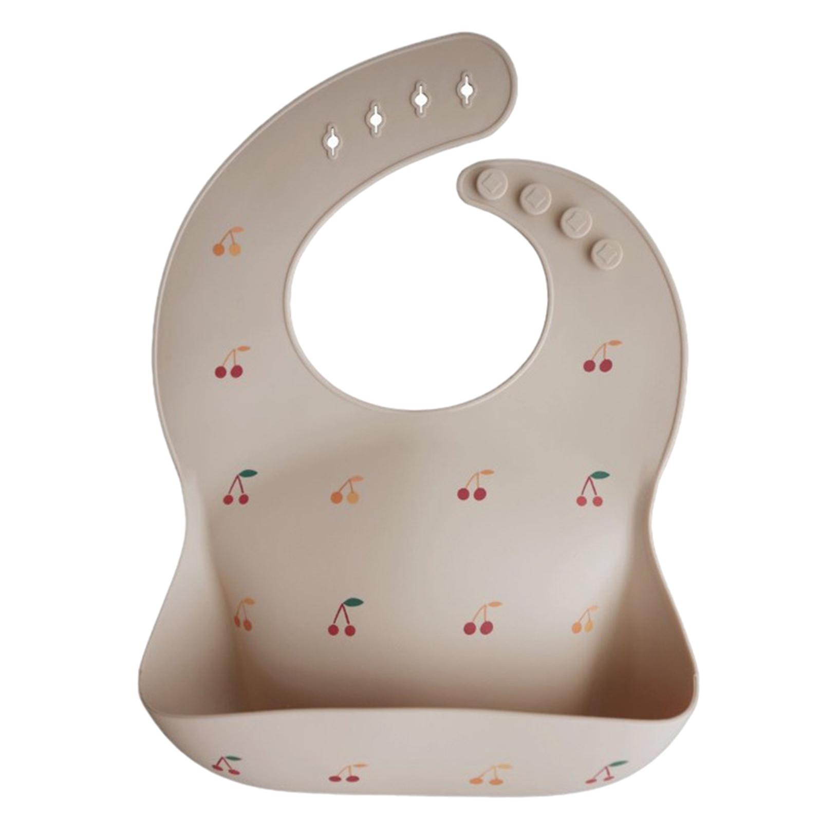 Baby Bibs Waterproof Silicone Bibs for Babies & Toddlers BPA Free with Food Catcher Pocket