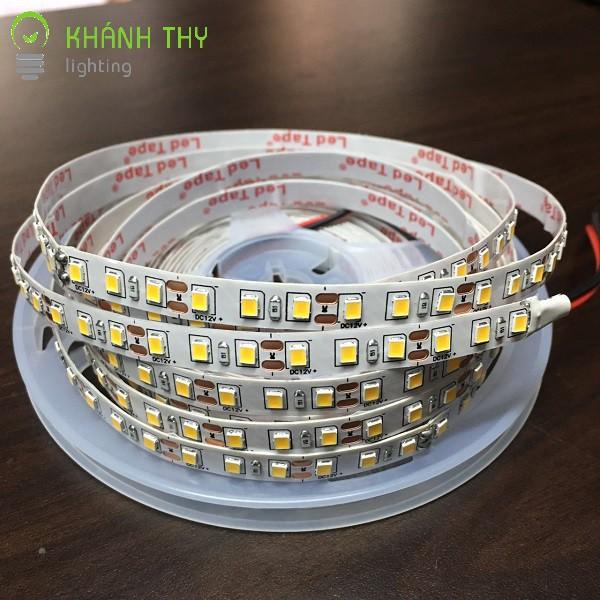 Led dây 12v 2835 120 led smd 1m giá rẻ loại tốt chuyên dán thanh nhôm lắp tủ bếp, kệ trưng bày