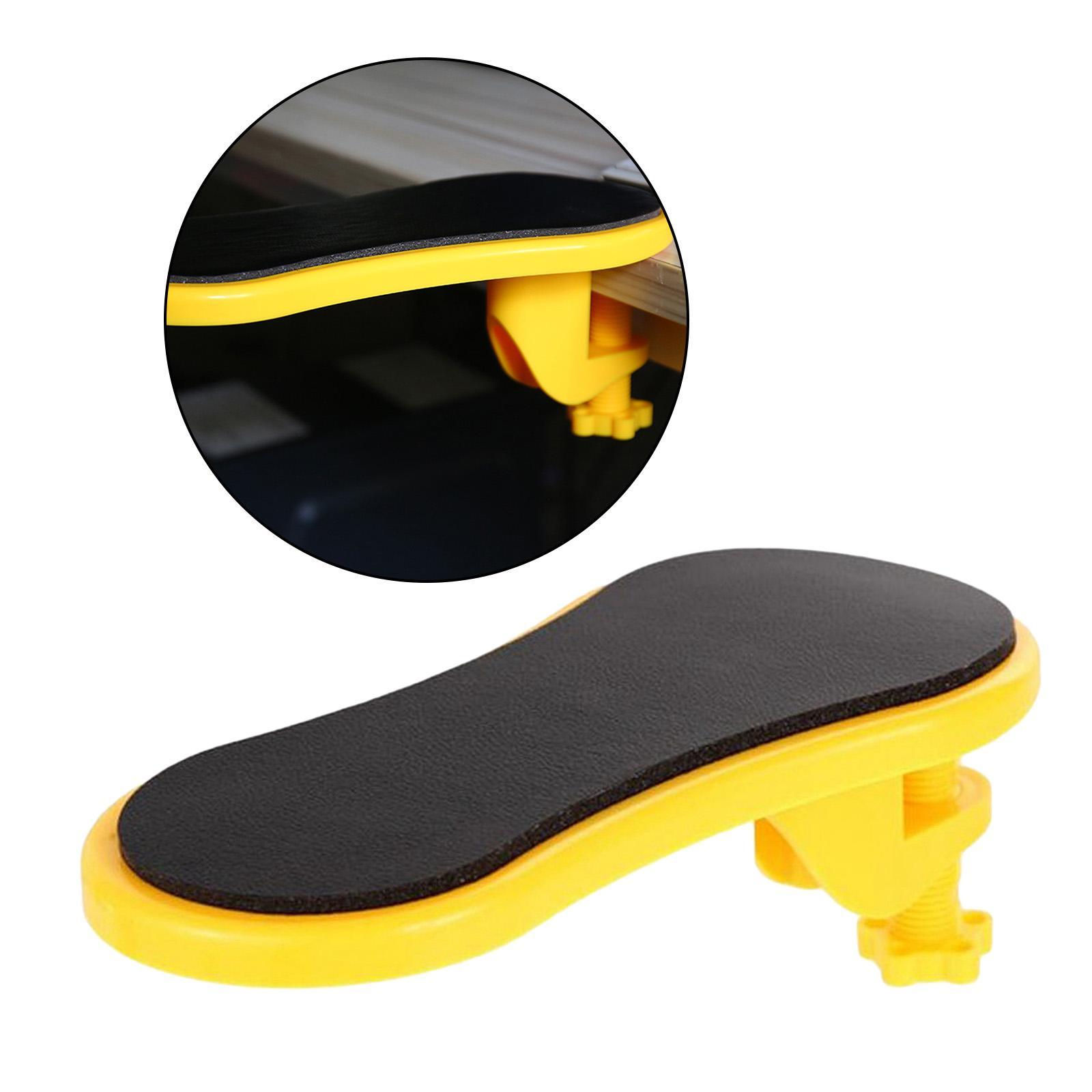 Computer Arm  Mouse Pad Holder for Desk Computer Home yellow stlye 1