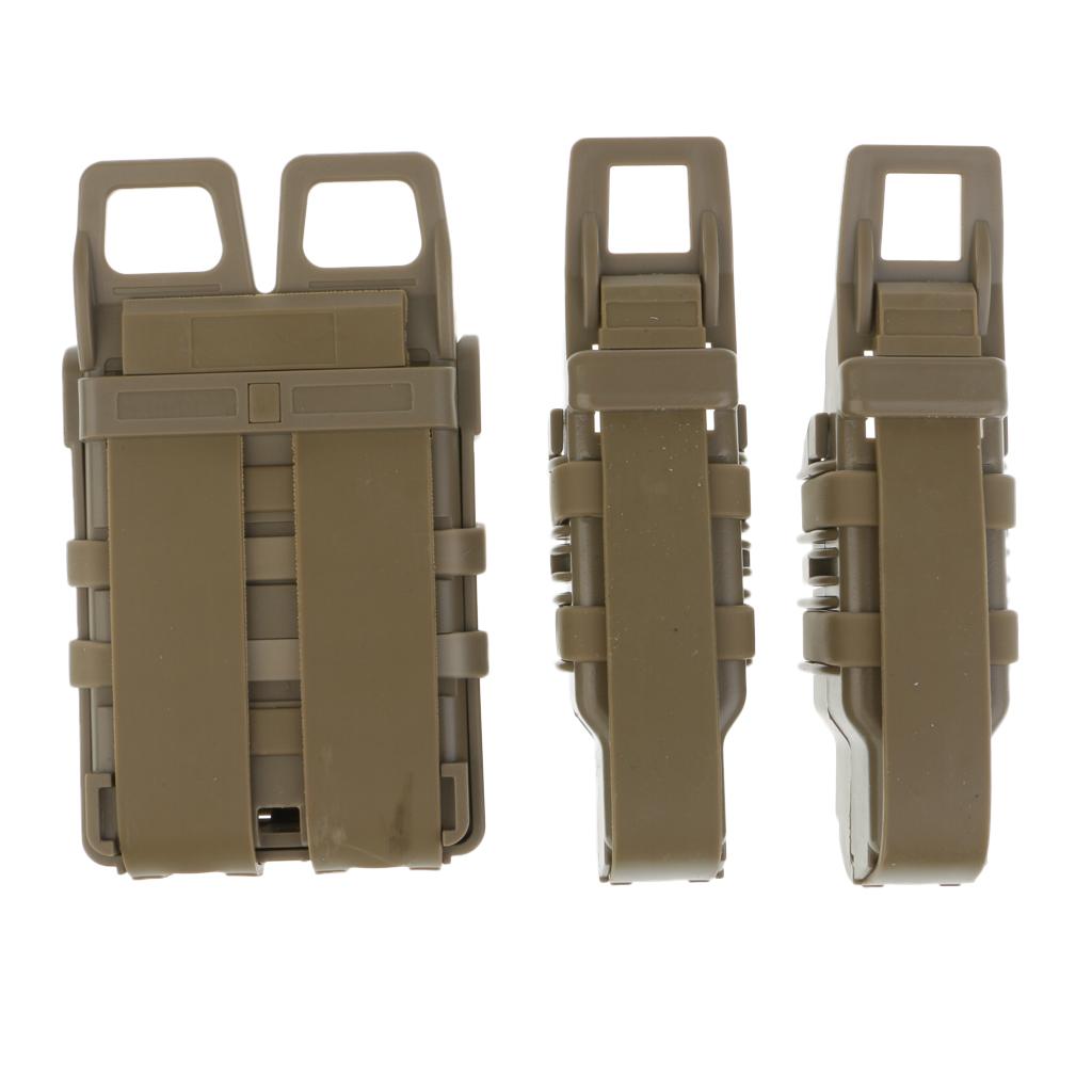 2 in 1 Tactical Fast Mag Pouch Holster Set Pack Bag Tool Pocket,Hunting