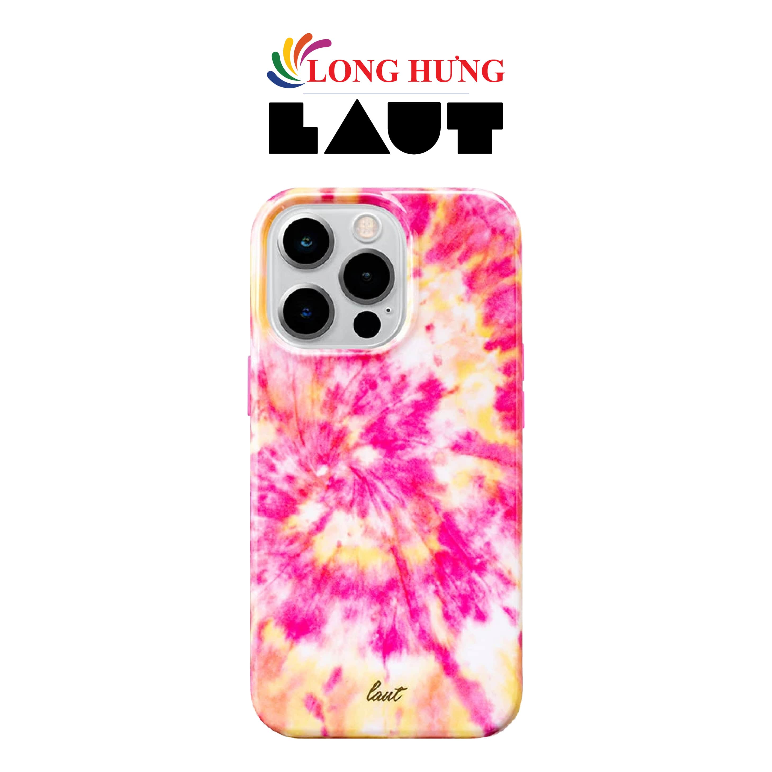 Ốp lưng chống sốc Laut Huex Tie Dye dành cho iPhone 13/13 Pro/13 Pro Max - Hàng chính hãng