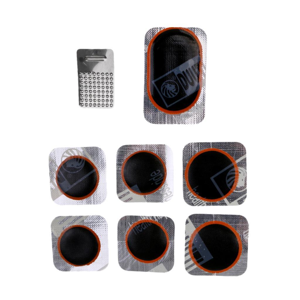 2 Set Bicycle Bike MTB Multi-use Bicycle Cycling Tire Tyre Repair Tools Kit Box Glue Patch