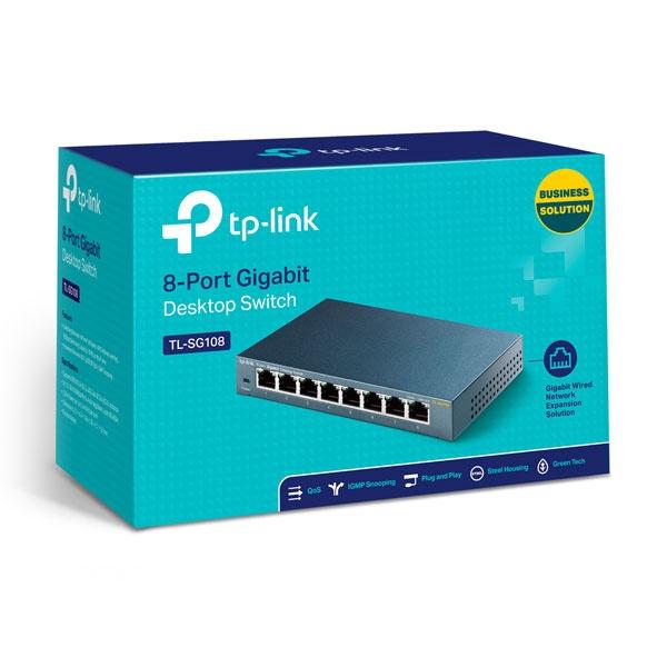 Switch TP-Link TL-SG108- Hàng chính hãng