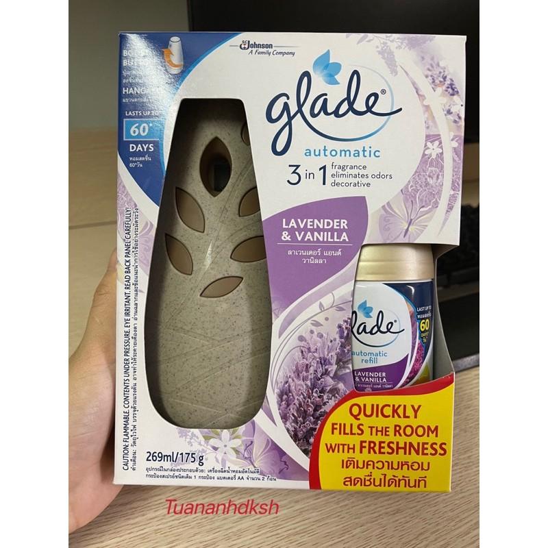 Máy Xịt Phòng Tự Động GLADE 3in1 369ml/175g - Hàng chính hãng DKSH Việt Nam