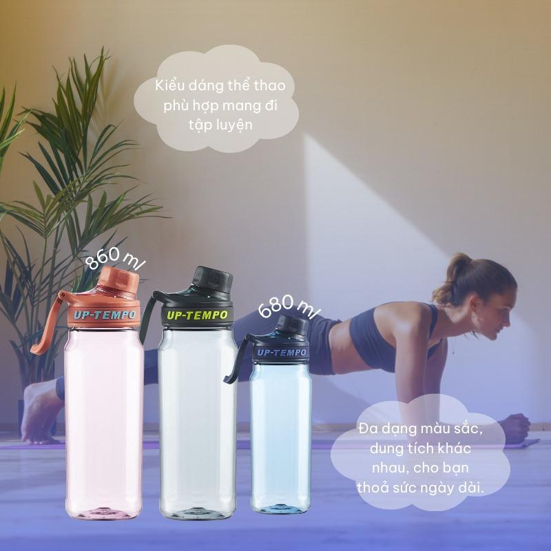 Bình Nước Kita Whim 680/860 ml - Inochi HIN.BIKF Nhiều Màu, Chất Liệu Tritan, An Toàn Cho Bé