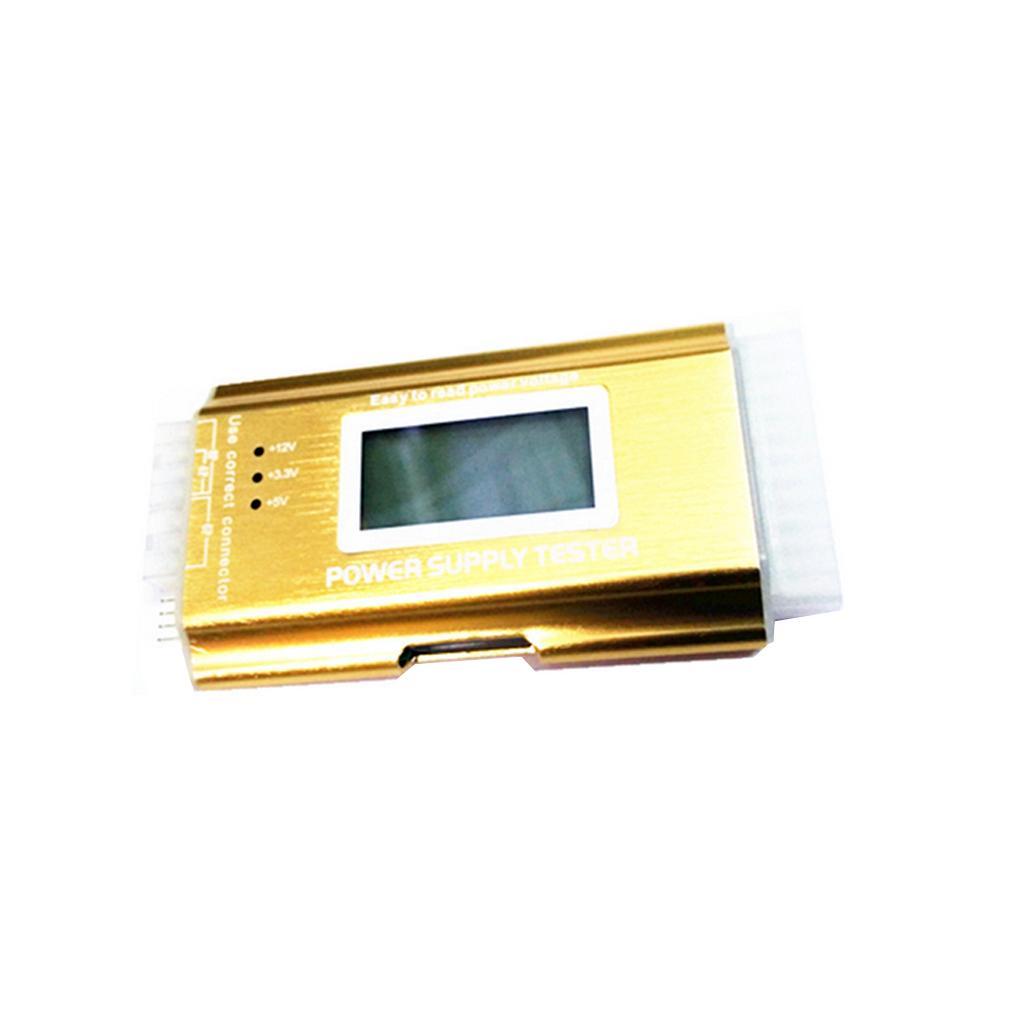 Digital LCD PC Computer Power Supply Tester 20/24 Pin for BTX ITX TFX