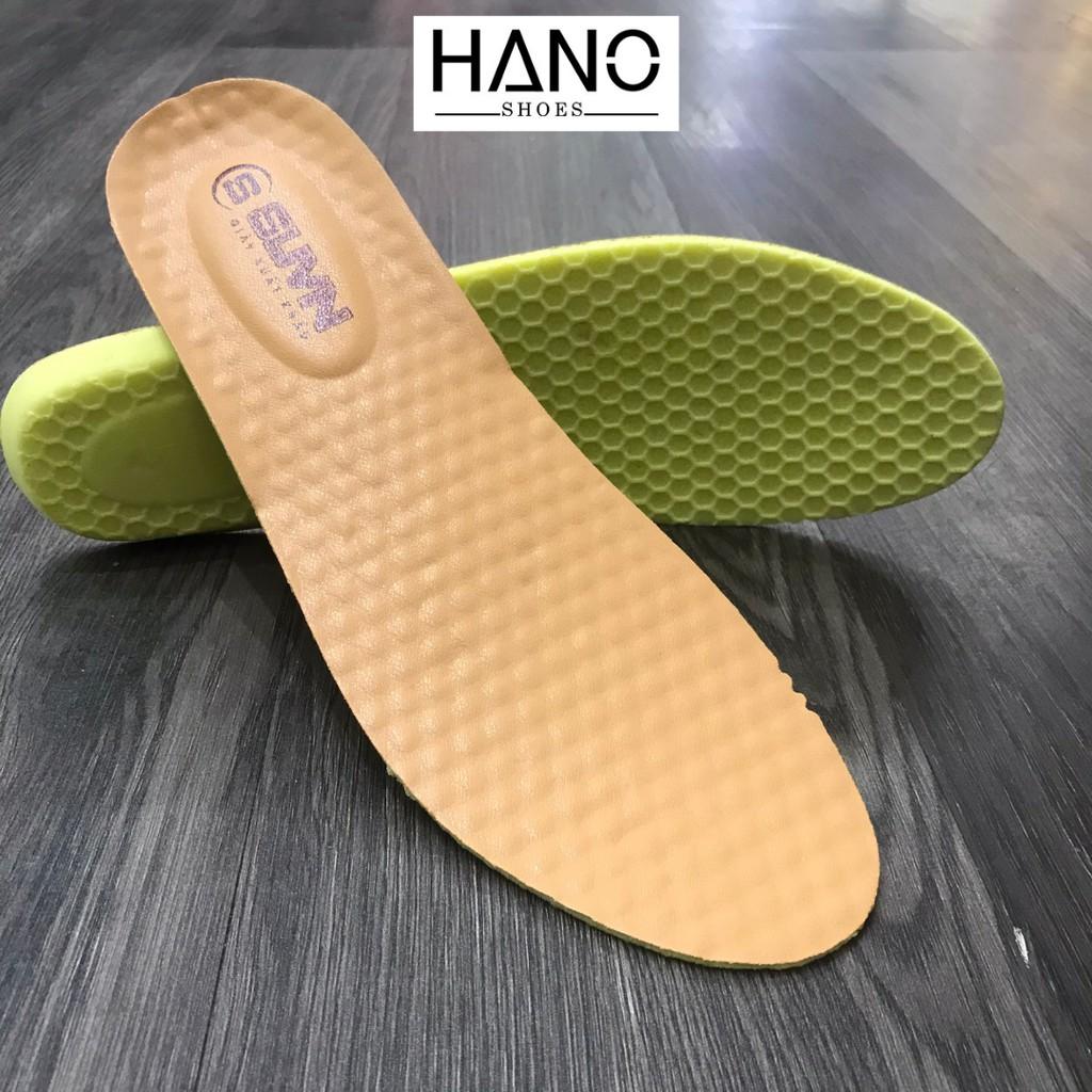 HANO - Lót Giày Nam thể thao, Giày lười chất liệu cao su non cao cấp màu Vàng Siêu Êm, cực Mềm