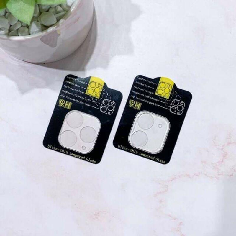 Cường Lực Trong Suốt Full Cụm Camera Dành Cho Iphone 12 12Mini 12Pro 12ProMax - Bảo Vệ Toàn Diện Camera