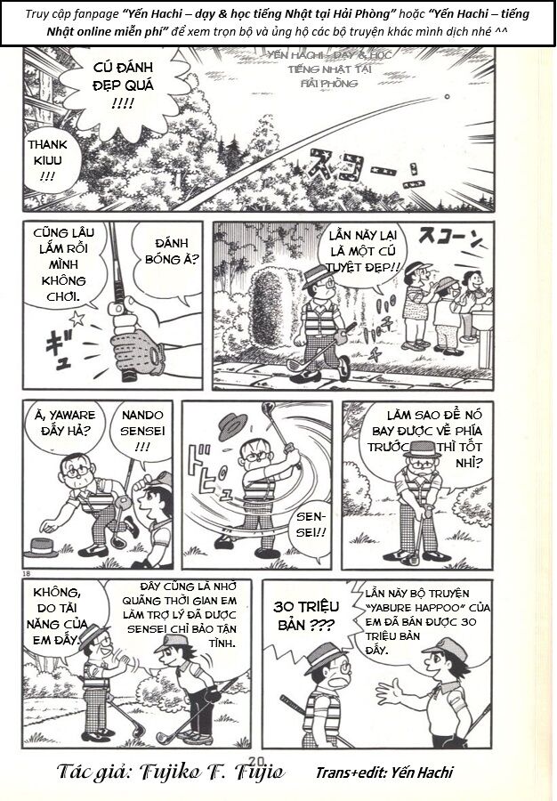 tuyển tập truyện ngắn của tác giả doraemon chapter 20 18
