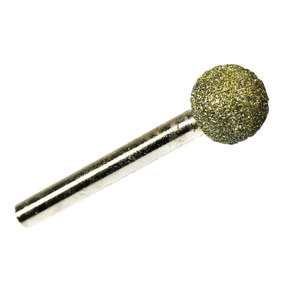 Round Head Grinding Bit Diamond Mounted Point 46 Grit