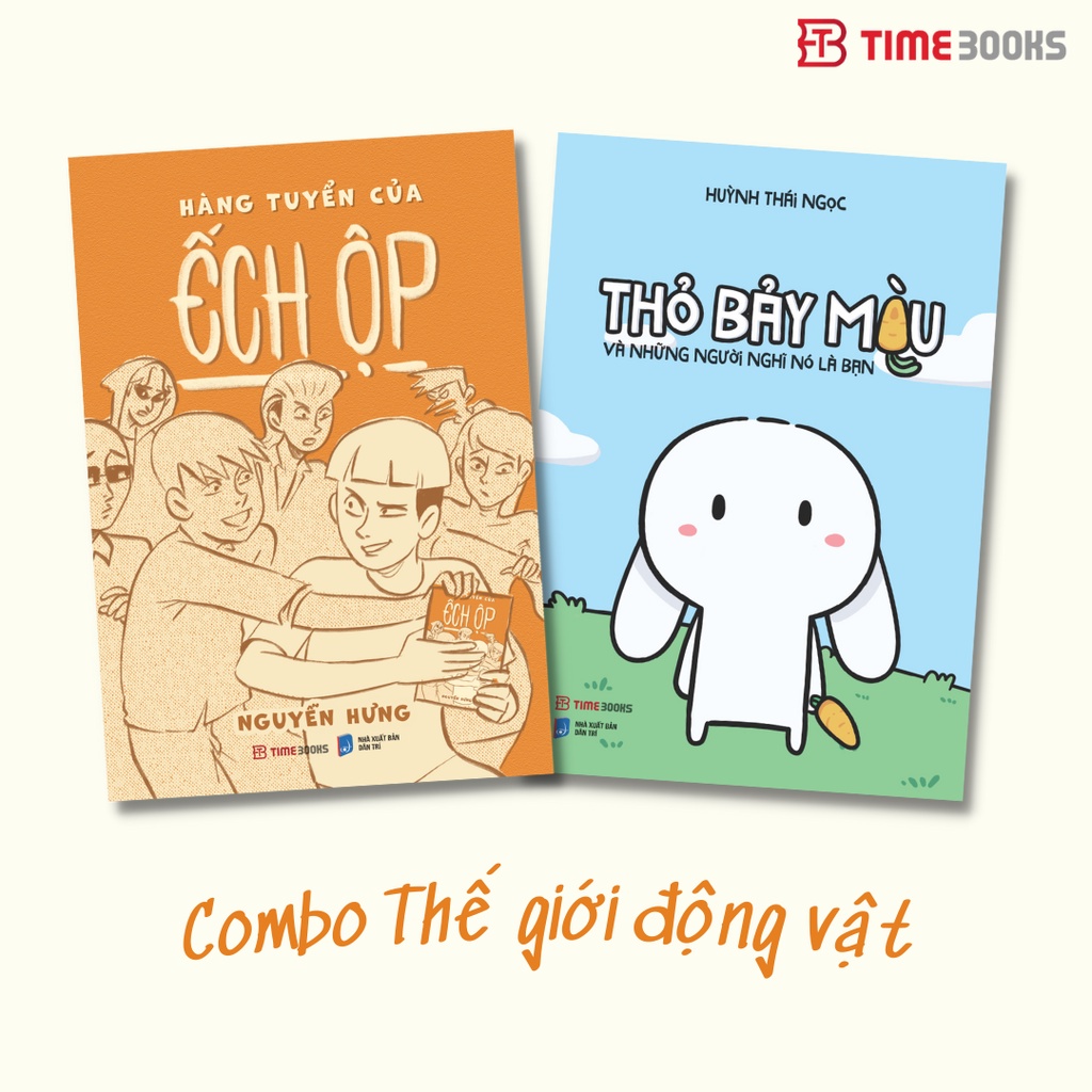 Combo Thỏ và Ếch: Thỏ Bảy Màu và Những Người Nghĩ Nó Là Bạn + Hàng Tuyển Của Ếch Ộp