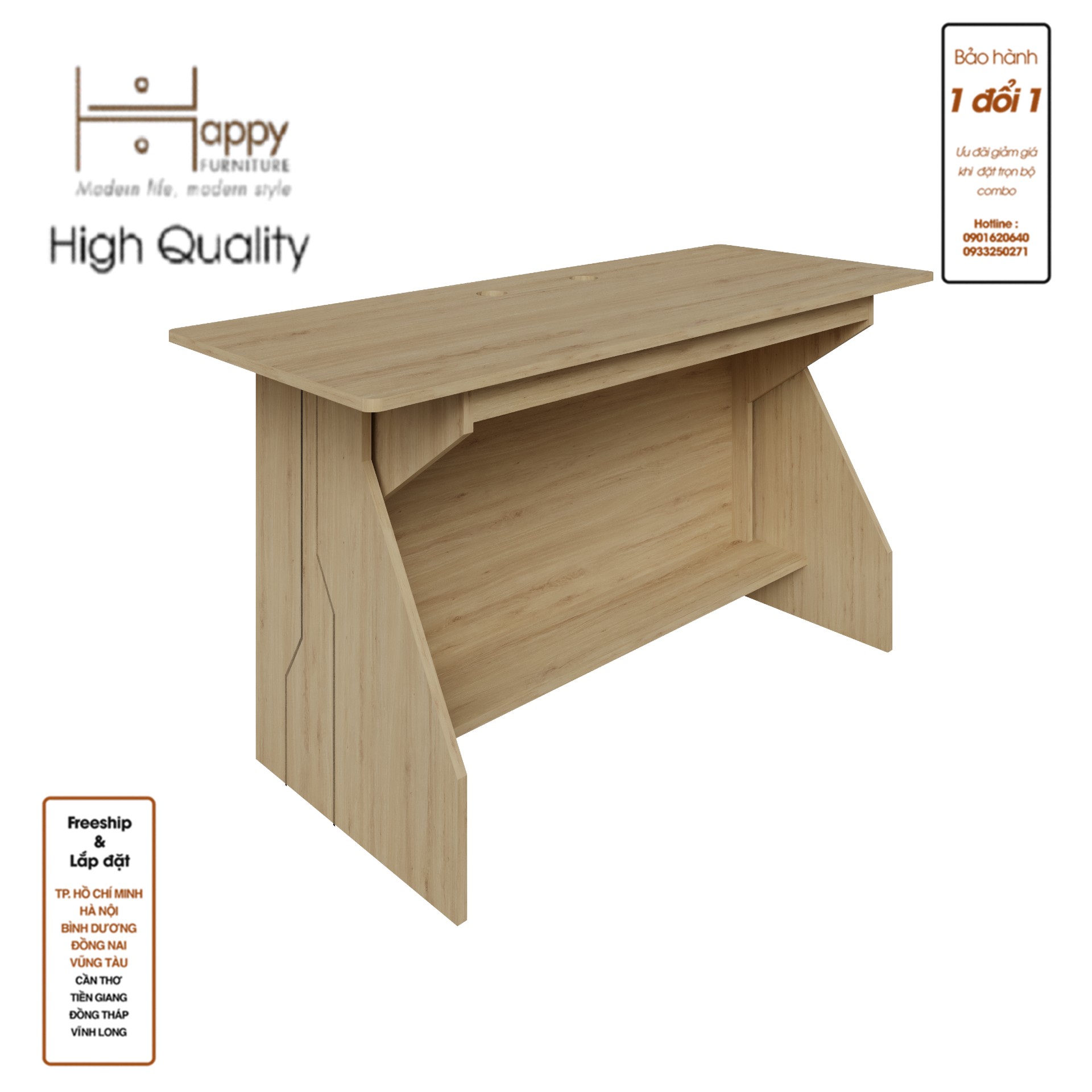 [Happy Home Furniture] HELI, Bàn nâng hạ size 1m2, 1m4 tự động tăng giảm chiều cao, BAN_E_005, BAN_E_006