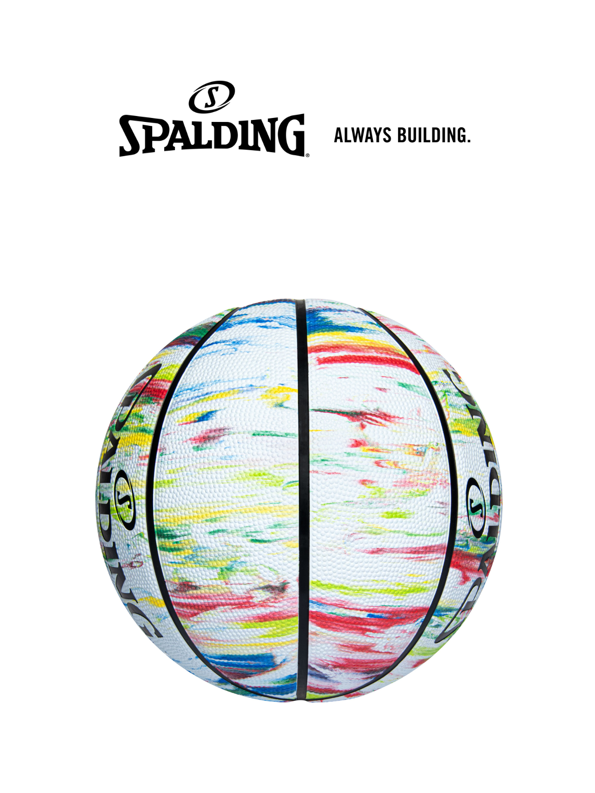 Bóng rổ Spalding Marble Rainbow Size 7
