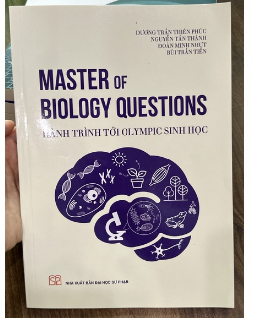 Sách Master Of Biology Questions - Hành Trình Tới Olympic Sinh Học (moon)