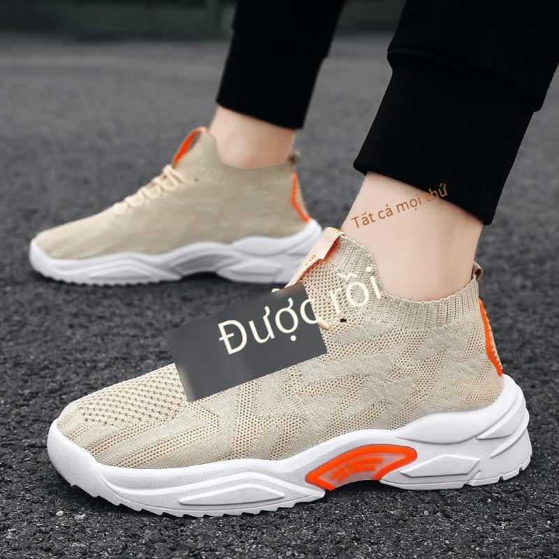 Ưu đãi đặc biệt giày thể thao lưới giày đỏ giày chạy bộ chống mài mòn nhẹ giày đôi hợp thời trang