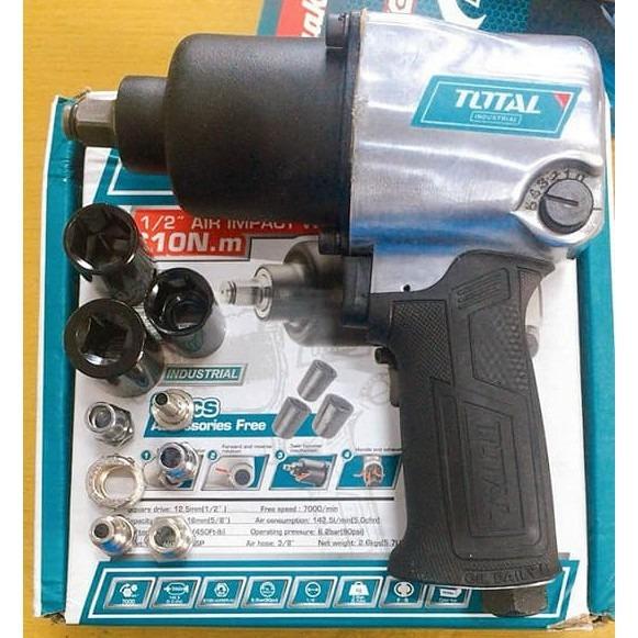 MÁY SIẾT BU LÔNG HƠI 12.5 MM TOTAL TAT40122 - HÀNG CHÍNH HÃNG