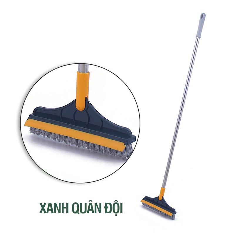 [COMBO 3 DỌN DẸP ĐÓN TẾT] 1 bàn chải vệ sinh khe hẹp + 1 chà sàn nhà tắm + 1 chổi quét trần nhà - Chính hãng dododios