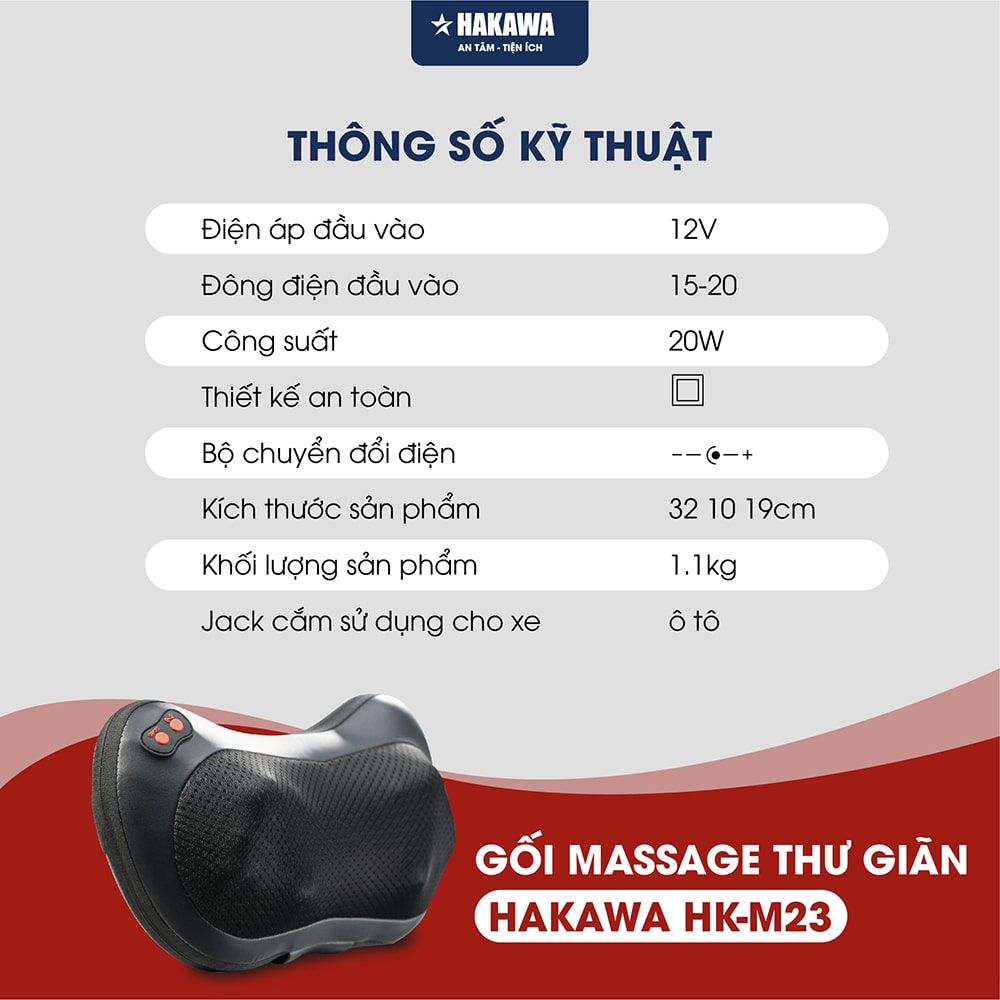 COMBO GHẾ XẾP THƯ GIÃN + MASSAGE CỔ VAI GÁY HAKAWA HK-G21P NEW + HK-M23