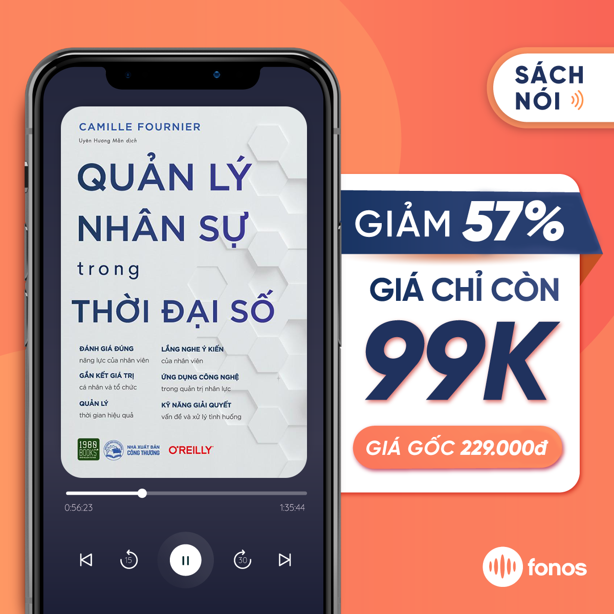 Sách nói Fonos: Quản Lý Nhân Sự Trong Thời Đại Số