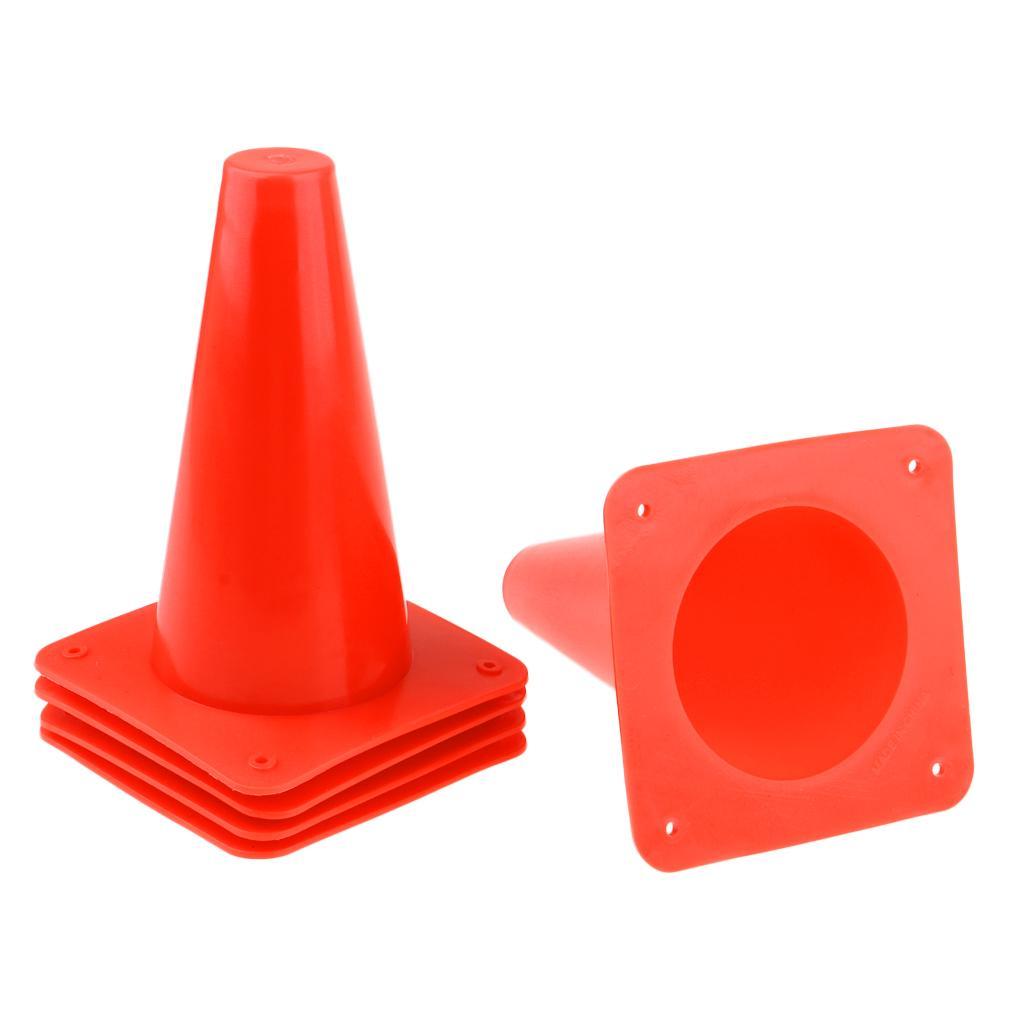 5pcs 15cm Safety Cone for Sports Training Soccer Agility Skateboard Skating