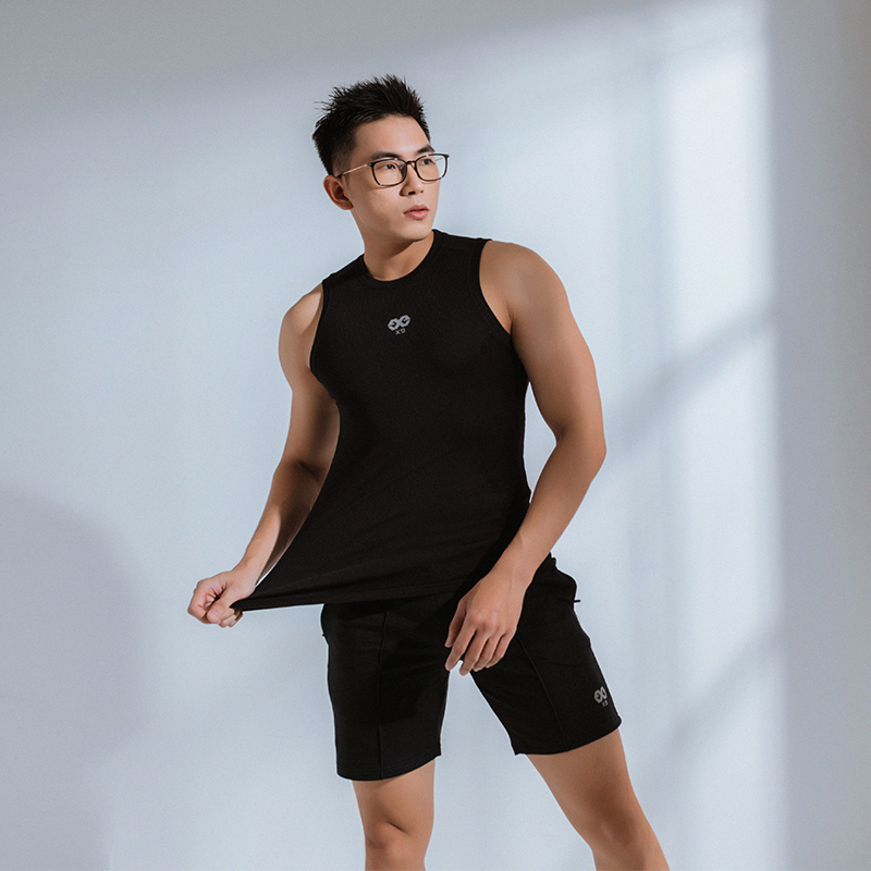 Áo Sát Nách Tanktop Body Nam Thể Thao Sọc Gân Tập Gym Ôm Body 3 Lỗ - Thương Hiệu X9 Sportswear - X013