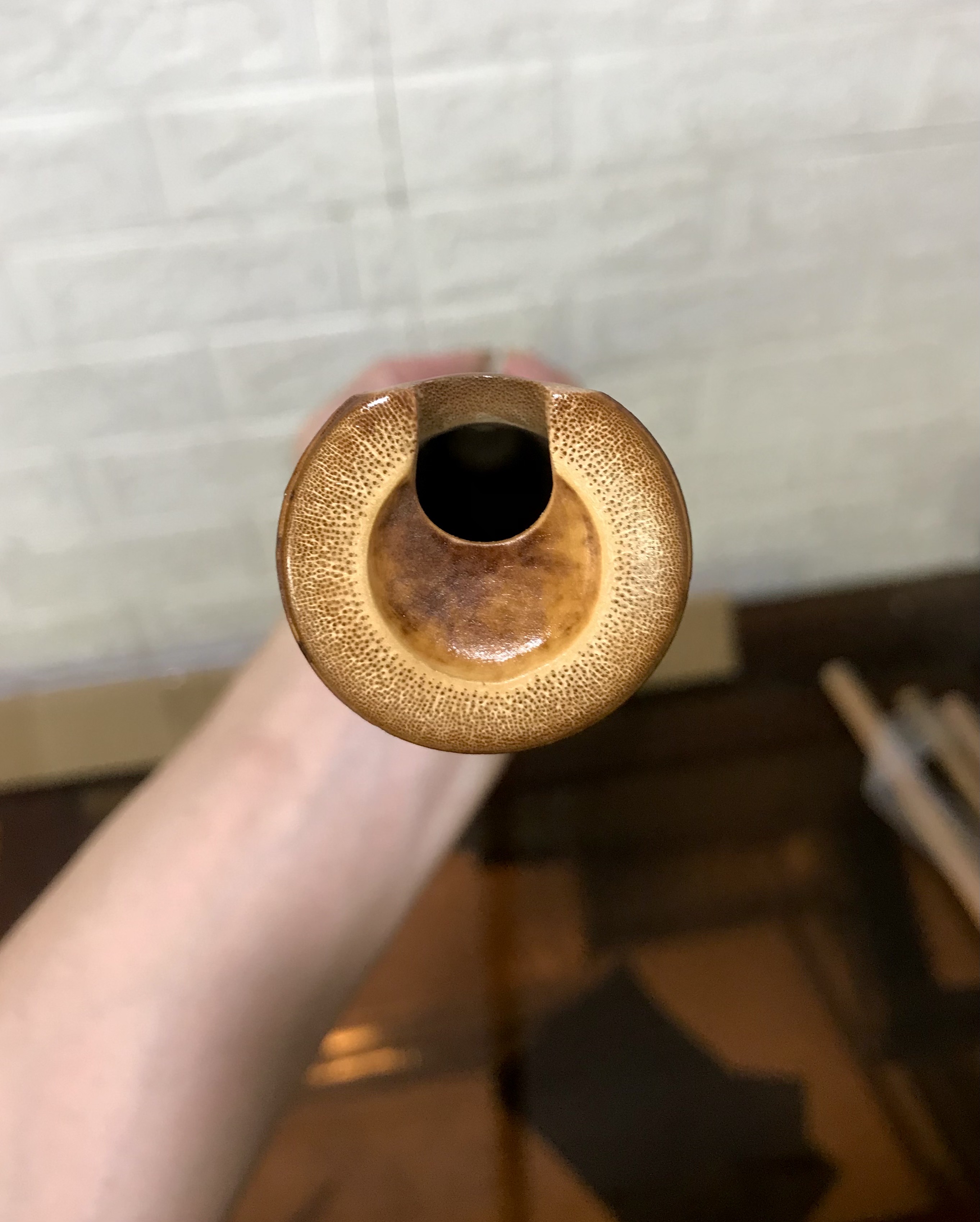 Tiêu Bát Khổng Trúc Gốc Hun Khói. Động Tiêu Trúc Gốc