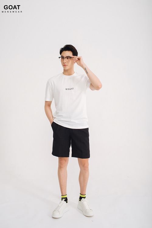 Quần Short Nam Chất Đũi Cao Cấp GOAT MENSWEAR