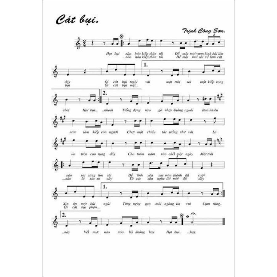 Nhạc Trịnh, Nhạc Trữ Tình Soạn Cho Piano - Phần 1