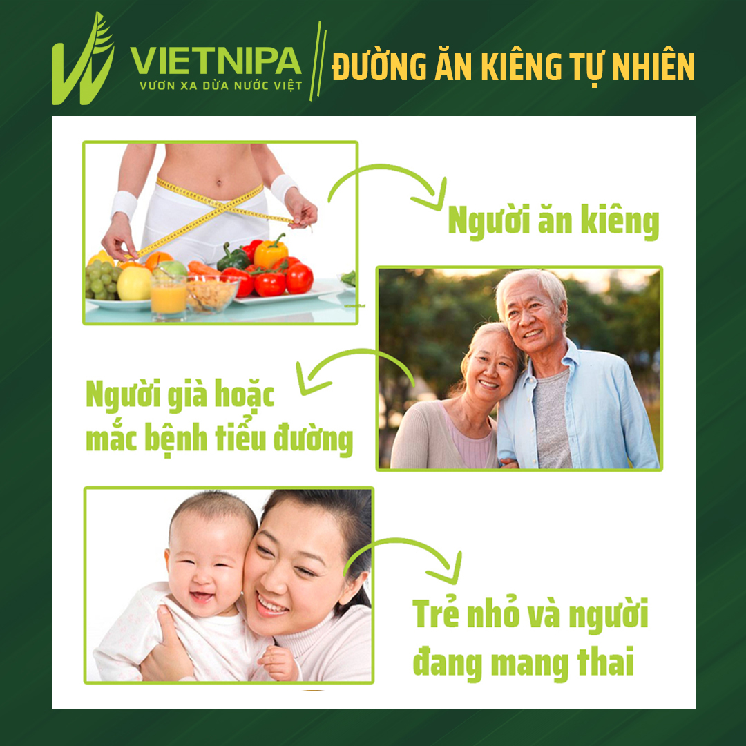 Combo 5 hủ Mật dừa nước Vietnipa 25gr