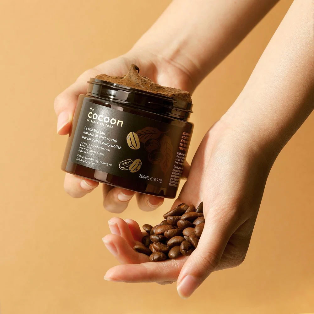 Tẩy Da Chết Cà phê Đăk Lăk Cocoon 200ml