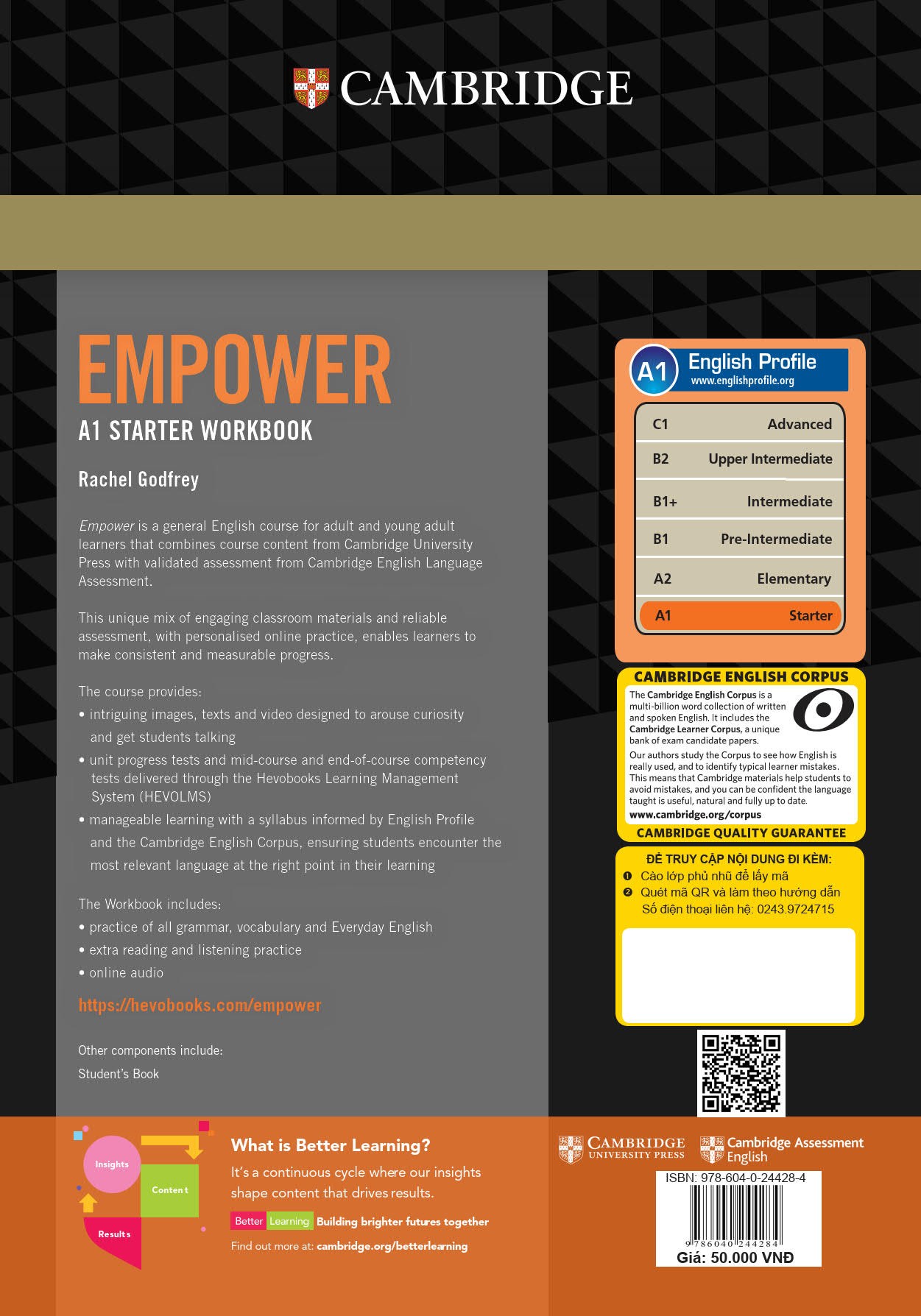 Empower A1 Starter Workbook with Online Access