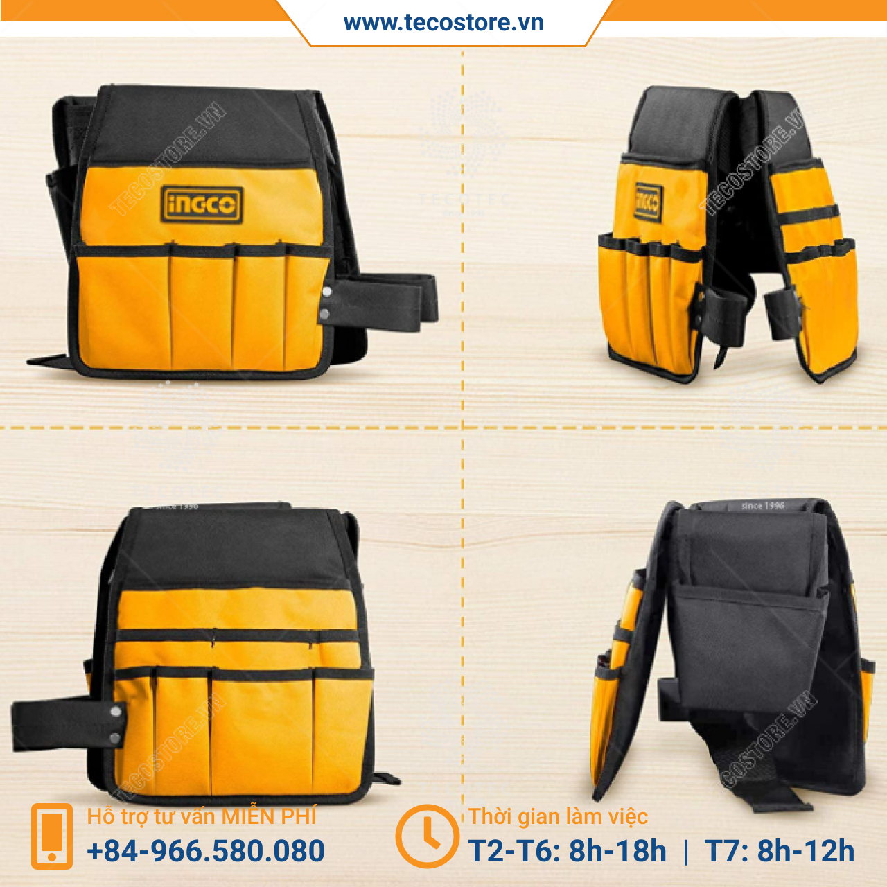 Giỏ đựng công cụ đeo lưng INGCO HTBP02031