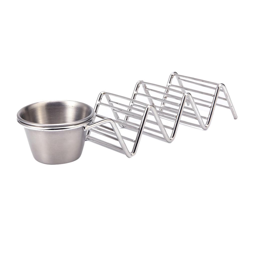 2pcs Taco Server Taco Holder Hot Dog Holder Stand Taco Display Rack